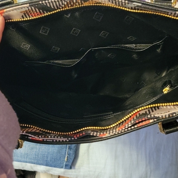 Vera Bradley plaid tote, never been used - Picture 3 of 6